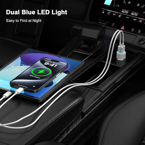 [معتمد من Apple MFi] شاحن سيارة iPhone 15، محول شاحن سيارة USB مزدوج المنفذ 4.8A شحن سريع مع 2 كابل USB إلى USB C متوافق مع iPhone 15/15 Plus/15 Pro/15 Pro Max، iPad Pro/Air/Mini in Kuwait