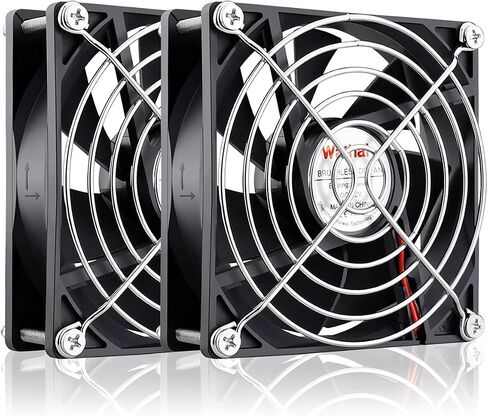 Wathai 92mm 12V DC Brushless Fan 2 Pin PC Case Computer Cooling Fan in Kuwait