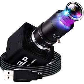 كاميرا USB 4K كاميرا ويب تكبير يدوية 5-50 مم بتركيز متغير، كاميرا كمبيوتر للكمبيوتر Mini UVC USB2.0 كاميرا ويب IMX317 Varifocal USB مع كاميرا فيديو صناعية قريبة لأجهزة الكمبيوتر المحمول Android Mac