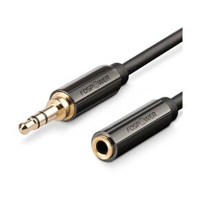 FosPower 3.5mm Male to Female Audio Extension Cable, 24K Gold Plated, 6 FT in Kuwait