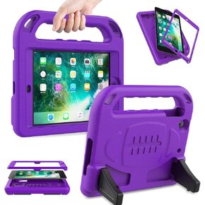 حافظة AVAWO للأطفال لجهاز iPad Mini 1 2 3 - واقي شاشة مدمج خفيف الوزن ومقاوم للصدمات ومقبض للأطفال لجهاز iPad Mini الجيل الأول، iPad Mini الجيل الثاني، iPad Mini الجيل الثالث - وردي in Kuwait