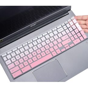 Keyboard Cover Protector for Acer Chromebook 315 CB315 715 CB715 15.6 inch with Numeric Keypad, Acer Chromebook CB315-3HT CB715-1W, Acer Chromebook 317 CB317 17.3" Keyboard Skin, Gradual Mint in Kuwait