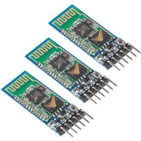 HC-05 Wireless Bluetooth RF Transceiver Master Slave Integrated Bluetooth Module 6 Pin Wireless Serial Port Communication BT Module for Arduino (1pcs) in Saudi Arabia