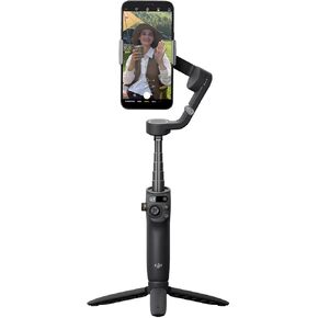 مثبت جيمبال DJI Osmo Mobile 6 للهواتف الذكية، جيمبال للهاتف ثلاثي المحاور، قضيب تمديد مدمج، تتبع الأشياء، محمول وقابل للطي، مثبت مدونة فيديو، رمادي داكن in Kuwait