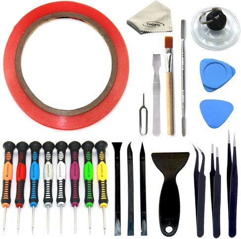 Ewparts 24 in 1 Uniersal Screwdriver Set Screen Removal Opening Repair Tool Kit for iPhone, Motorola, Sony, Samsung, LG, iPad, Tablets & Other Devices in Kuwait
