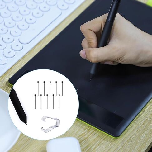10pcs Pen Nibs Replacement for Remarkable 2, Maker Pen Tip Replacement with Install Tool Stylus Nib Painting Writing Accessories for Remarkable 1&2 Remarkable Maker Plus (Black) in Kuwait