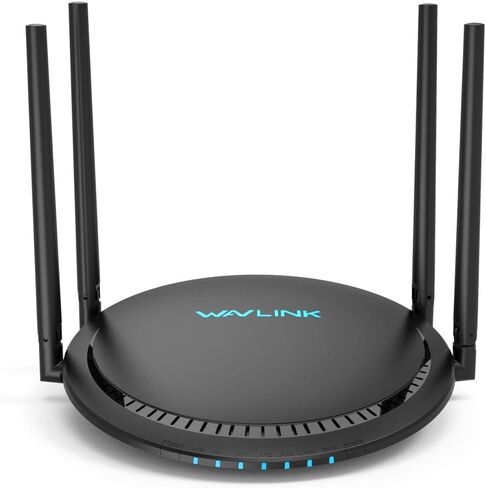 راوتر واي فاي ذكي WAVLINK AC3000 - MU-MIMO ثلاثي النطاق جيجابت لاسلكي عالي السرعة للمنزل، تدفق 4K مع منافذ USB 3.0 لجهاز توجيه الألعاب، التحكم الأبوي وجودة الخدمة in Kuwait