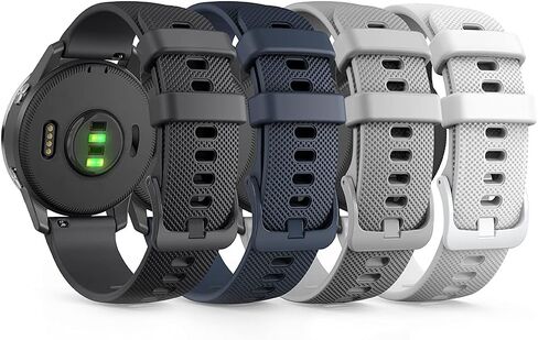 TUSITA حزام سيليكون سريع التحرير 22 مم بديل لـ Garmin Vivoactive 4، Venu 2، Galaxy Watch 4 3 Gear S3 Frontier، Fossil Gen 5، Amazfit GTR 3 Pro 2 2e، Ticwatch Pro 3 2021، Polar Vantage M، SW022 in Saudi Arabia
