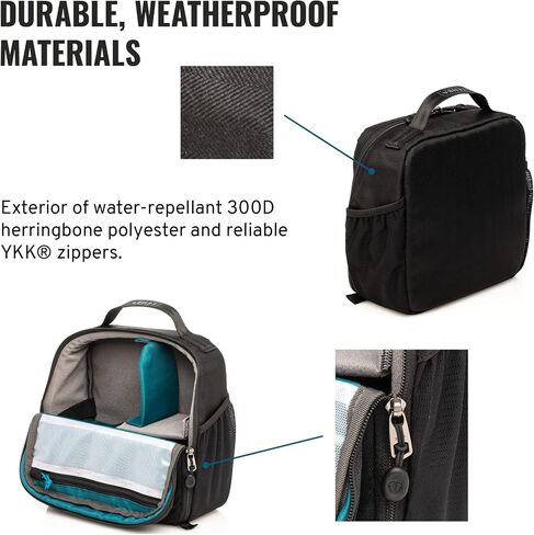 Tenba BYOB 10 DSLR Backpack Insert - Turns any bag into a camera bag for DSLR and Mirrorless cameras and lenses – Black (636-624) in Kuwait