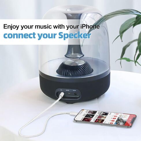 سلك ONGAHON Aux لهاتف iPhone، كابل Aux معتمد من MFi بطول 3.3FT لستيريو السيارة المنزلي ومكبر الصوت وسماعات الرأس المتوافقة مع iPhone 14 13 12 11 Pro Max 5 6 7 8 Plus X XR XS iPad iPod in Kuwait