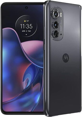 Motorola Moto Edge | 2022 | 2-Day Battery | US Version | 6/128GB | 50MP Camera | Mineral Gray (Unlocked) (Renewed) in Kuwait