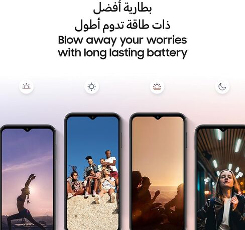 SAMSUNG Galaxy A14 (SM-A145P/DS) ثنائي شريحة الاتصال، 128 جيجابايت + 4 جيجابايت، نظام GSM مفتوح من المصنع، إصدار عالمي (حزمة شاحن سيارة سريع) - بدون ضمان - (أخضر) (متجدد) in Saudi Arabia