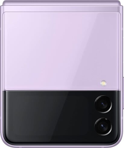 SAMSUNG Galaxy Z Flip 3 Flip3 5G Fully Unlocked Android Cell Phone US Version Smartphone Flex Mode, Intuitive Camera Compact - (Renewed) (256GB, Lavender) in Saudi Arabia