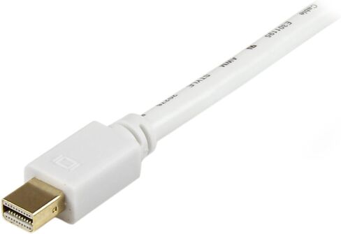 StarTech.com 10 ft Mini DisplayPort to VGA Adapter Cable - mDP to VGA Video Converter - Mini DP to VGA Cable for Mac/PC 1920x1200 - White (MDP2VGAMM10W) in Saudi Arabia