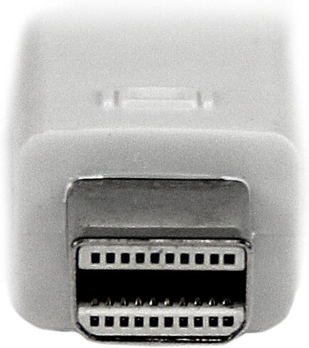 StarTech.com 10 ft Mini DisplayPort to VGA Adapter Cable - mDP to VGA Video Converter - Mini DP to VGA Cable for Mac/PC 1920x1200 - White (MDP2VGAMM10W) in Saudi Arabia