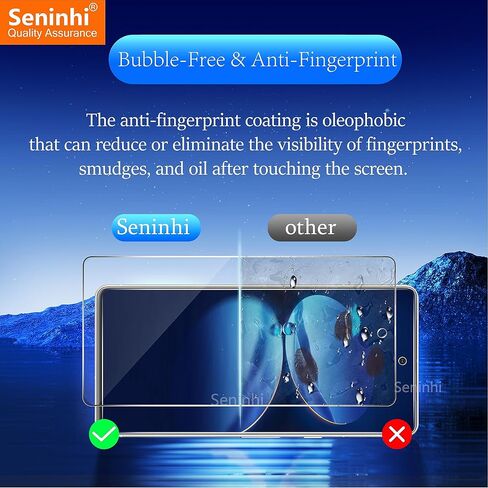 Seninhi [3+3Pack] لواقي شاشة Google Pixel 7A 3Pack + واقي عدسة الكاميرا 3Pack، واقي شاشة من الزجاج المقسى [مع إطار سهل التركيب] [صلابة 9H] [مضاد للخدش] [خالٍ من الفقاعات]-Clear Pixel 7A 5G in Kuwait