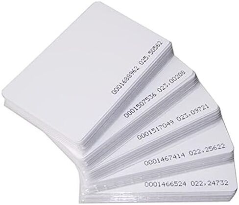 YARONGTECH RFID Card Proximity access control 125khz Blank 0.9mm Thin EM4100 Chip (pack of 100) in Kuwait