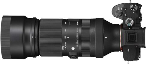 Sigma 100-400mm F5-6.3 DG DN OS Contemporary Lens 750965 for Sony E-Mount Full Frame Mirrorless Cameras Bundle w/Deco Gear Photography Backpack Case + Filter Kit + 64GB Card + Monopod + Accessories in Saudi Arabia