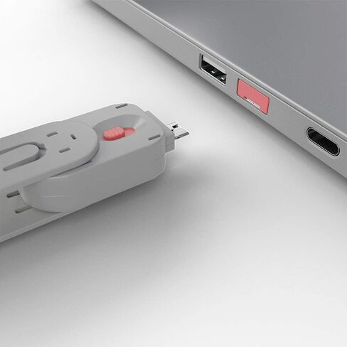 مانع منافذ USB من ليندي - عبوة من 4 قطع، أزرق (40452) in Kuwait