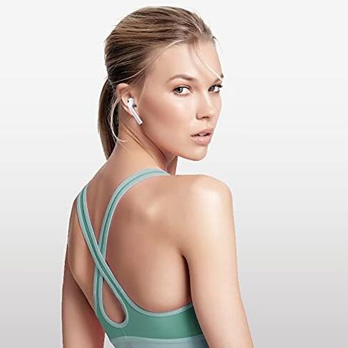 [7 أزواج] Loirtlluy 2021 مطورة Airpods 2 و 1 غطاء سماعات أذن، أغطية وسائد سيليكون سائلة [تناسب حافظة الشحن]، ملحقات واقية مضادة للانزلاق متوافقة مع Airpods 2 و 1 in Kuwait