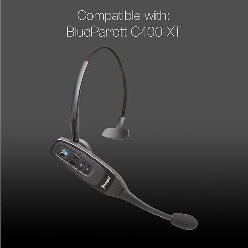 مجموعة وسادة Global Teck من أجل Blue Parrott C400-XT Bluetooth Headset 204159 | ملحقات بديلة - وسادة أذن، شاشات زجاج من إسفنج الميكروفون، in Saudi Arabia