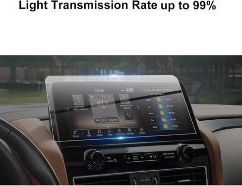 شاشة حماية متوافقة مع انفينيتي QX80 2023 مقاس 12.3 انش، شاشة لمس من الزجاج المقوى، شاشة لمس QX80 مقاس 12.3 انش in Saudi Arabia