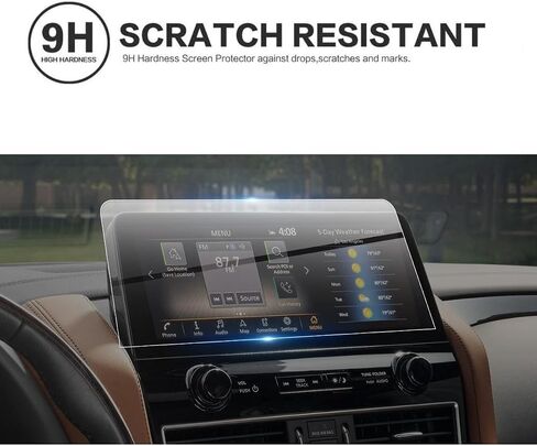شاشة حماية متوافقة مع انفينيتي QX80 2023 مقاس 12.3 انش، شاشة لمس من الزجاج المقوى، شاشة لمس QX80 مقاس 12.3 انش in Saudi Arabia
