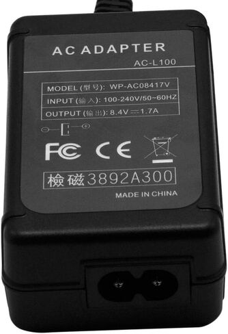 AC-L100 كاميرا AC محول مجموعة شاحن استبدال AC-L100 AC-L10 AC-L10A AC-L10B AC-L15 AC-L15A AC-L15B لسوني سايبر شوت DCR-TRV MVC-FD DSC-S30 DSC-F707 DSC-F717 DSC-F828 in Kuwait