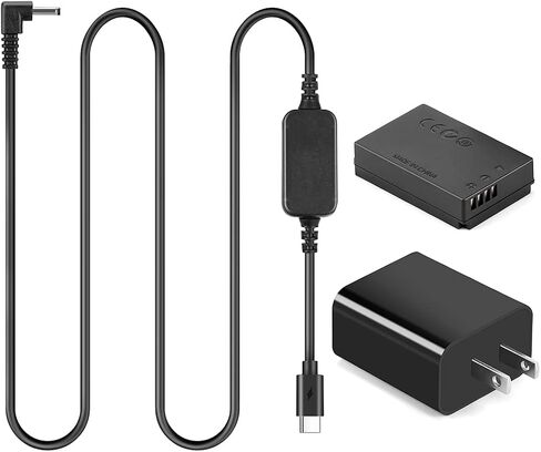 ACK-E18 USB Type-C Cable DR-E18 Dummy Battery PD Charger for Canon 750D 760D T6S 77D 800D 200D Rebel SL2 SL3 R10 R8 R100 R50 in Saudi Arabia