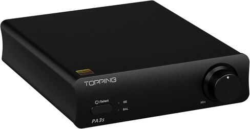 مضخم الطاقة PA3S MA120702 x 2 فئة D متوازن بالكامل ذو طرف واحد AMP 80 وات x 2 RCA TRS مضخم صوت ستيريو منزلي (أسود) in Kuwait