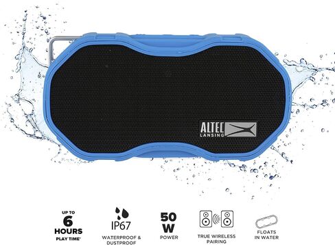 Altec Lansing - Portable Bluetooth Speaker, Waterproof IP67 in Saudi Arabia