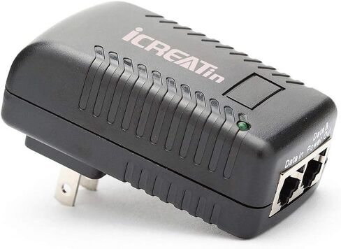 48V POE Injector Adapter Power Supply,10/100Mbps IEEE 802.3af Compliant for Most Cisco/Polycom/Aastra/Axis/Ubiquiti IP Cameras Phones AP and More in Saudi Arabia