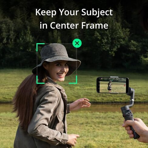 مثبت جيمبال DJI Osmo Mobile 6 للهواتف الذكية، جيمبال للهاتف ثلاثي المحاور، قضيب تمديد مدمج، تتبع الأشياء، محمول وقابل للطي، مثبت مدونة فيديو، رمادي داكن in Kuwait