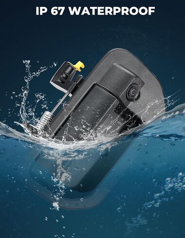 ISSYAUTO Backup Camera Compatible with 2006-2014 Ridgeline Truck Rear View Camera Tailgate Handle Backup Camera, Fits Aftermarket Display in Kuwait