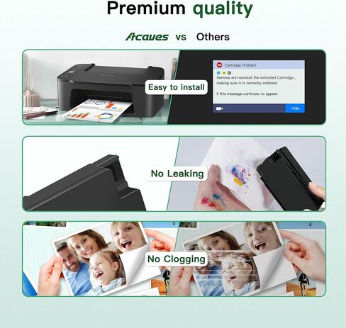 Acaves 950XL 951XL Combo Pack High Yield Replacment for HP 950 951 Ink Cartridges Work with HP OfficeJet Pro 8100 8110 8600 8610 8615 8616 8620 8625 8630 8640 8660 Printers, 4 Pack, XX-Large in Kuwait