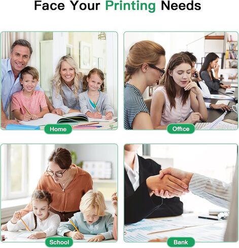 Acaves 950XL 951XL Combo Pack High Yield Replacment for HP 950 951 Ink Cartridges Work with HP OfficeJet Pro 8100 8110 8600 8610 8615 8616 8620 8625 8630 8640 8660 Printers, 4 Pack, XX-Large in Kuwait