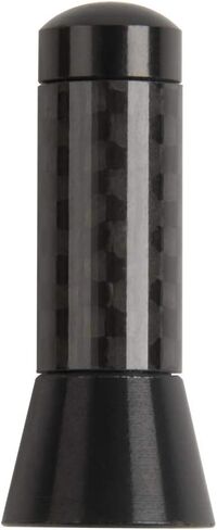 1.4" Short Carbon Fiber Antenna Aluminum Black Vehicle Car Aerial Universal Replacement by GTP in Saudi Arabia