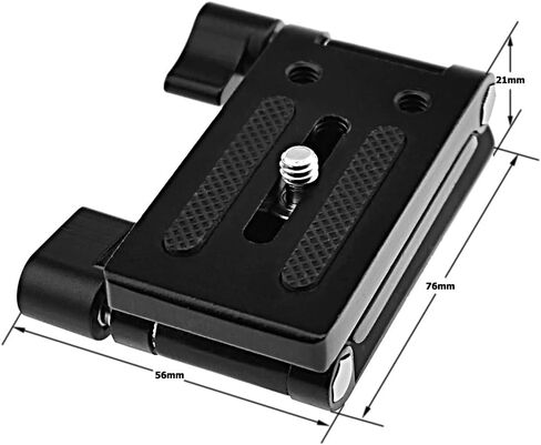 راس امالة مرن TH-001 من نوتريكت مع مادة خليط معدني من الالومنيوم للكاميرا ومتوافق مع نظام اركا سويس سريع الفك in Kuwait