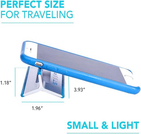 Steepy Portable Laptop Stand for Desk Adjustable Height, 13-17 Inch Devices | Laptop Holder - Computer Stand for Cooling, Foldable, Portable, Ergonomic, Comfort, Slip-Proof, Sturdy Design, Universal Fit in Kuwait