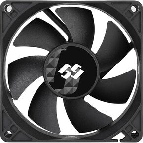 مروحة Bgears b-BlasterPWM 80 مم 2 محمل كروي PWM مع تدفق هواء فائق يبلغ 98 CFM. UL، CE، FCC، RoHS، الوصول إلى مروحة PWM عالية السرعة المعتمدة in Kuwait