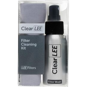 مجموعة تنظيف مرشحات لي، تتضمن زجاجة رذاذ غسيل فلتر ClearLEE سعة 50 مل وقطعة قماش تنظيف من الألياف الدقيقة in Kuwait