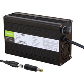 54.6V 2A Charger for 13S 48V Lithium Li-ion Battery Pack with DC 5.5x2.1mm / 5.5x2.5mm Plug in Kuwait