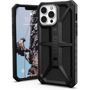 URBAN ARMOR GEAR UAG Designed for iPhone 13 Pro Max Case Black Rugged Lightweight Slim Shockproof Premium Monarch Protective Cover, [6.7 inch Screen]