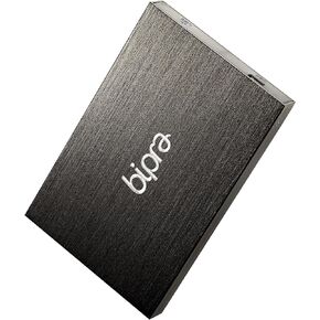 BIPRA 320Gb 320 Gb 2.5 Inch External Hard Drive Portable USB 2.0 Fat32- Black