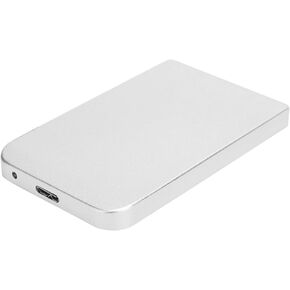 قرص صلب متنقل YD0004 USB إلى 3.0 2.5 بوصة محمول، 80G 120G 250G 320G 500G سعة 1TB 2TB خارجي شامل لشاشات الكمبيوتر واللاب توب، فضي (80G) in Kuwait