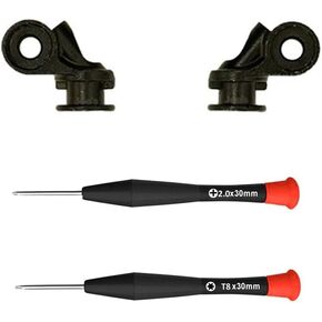 QuietComfort 35 I II Metal Hinge Swivel as Same as The OEM QC35 Hinge Replacement Parts Accessories Compatible with Bose QuietComfort 35/QuietComfort 35 II/QC35/QC35 II/QC45/QC25 Headphones (Black)