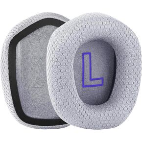G733 Earpads Replacement G733 Ear Pads Ear Cups Cushions Cover Muffs Parts Accessories Compatible with Logitech G733 G335 Gaming Headset. (Black)