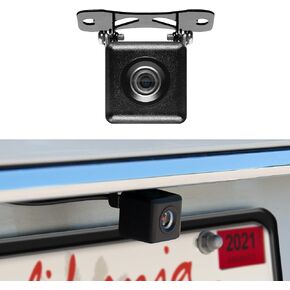 BOSS Audio Systems CAM18 Rearview Car Backup Camera - High Resolution Color, 170° Wide Angle View, Weatherproof, Low Light Visibility, On-Screen Distance Guide