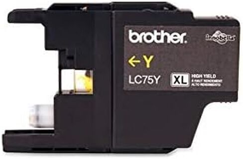Brother Genuine High Yield Black Ink Cartridge, LC75BK, Replacement Black Ink, Page Yield Up To 600 Pages, LC75 in Kuwait
