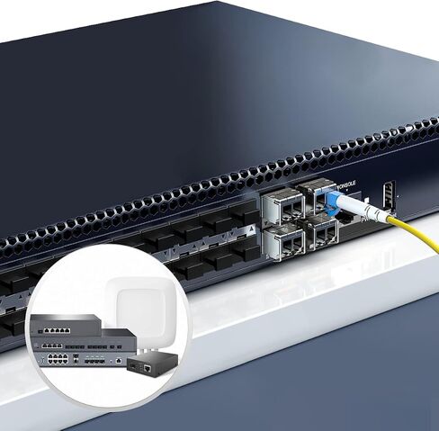 Tongyu 1000BASE-LX SFP إلى LC وضع واحد 1.2G وحدة إرسال واستقبال ألياف لـ Cisco، TP-Link، Huawei، Meraki، Ubiquiti، Mikrotik، Fortinet، D-Link، Supermicro in Kuwait